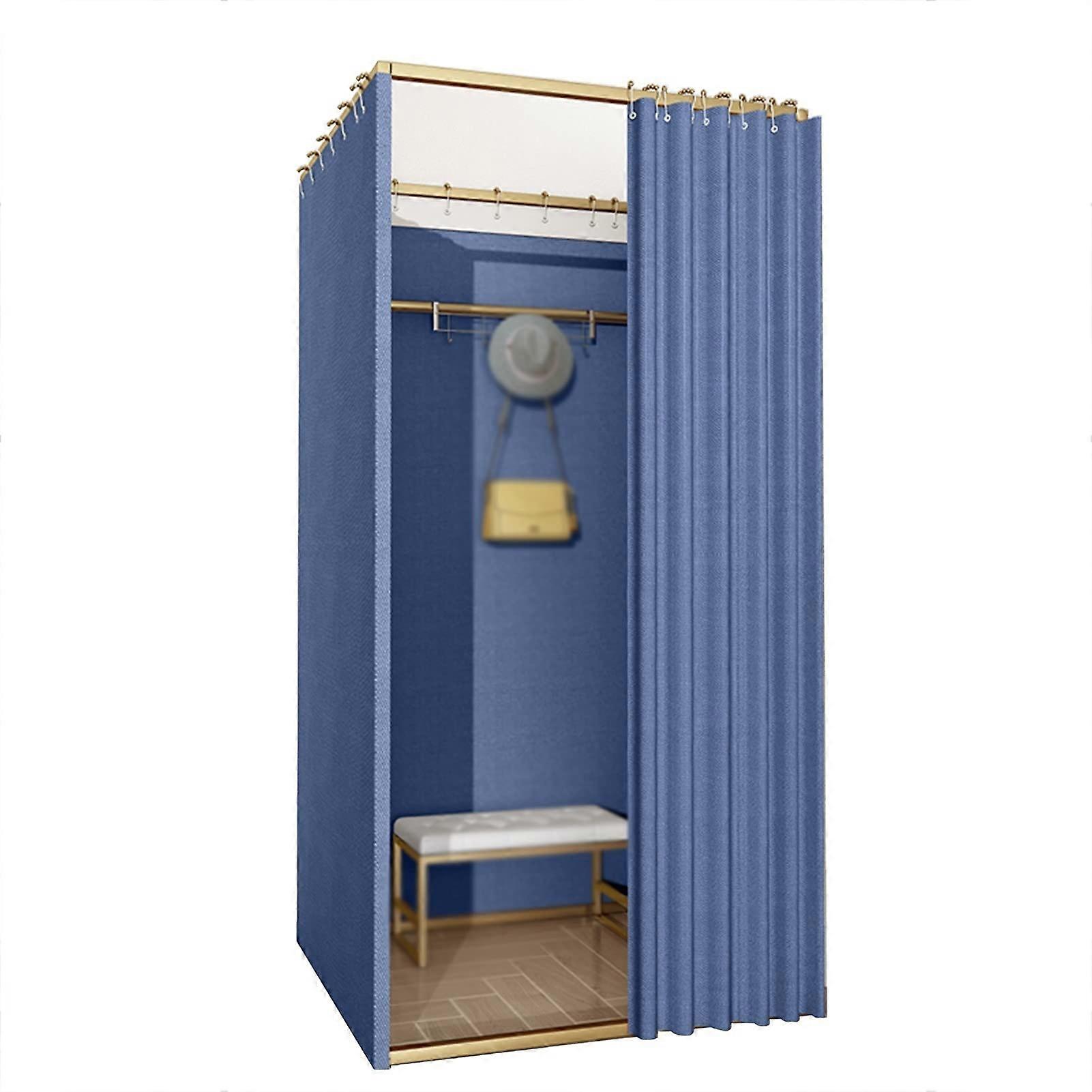 Privacy Screen with Removable Frame for Dressing Room, Clothing Store, Office and Dorm Divider