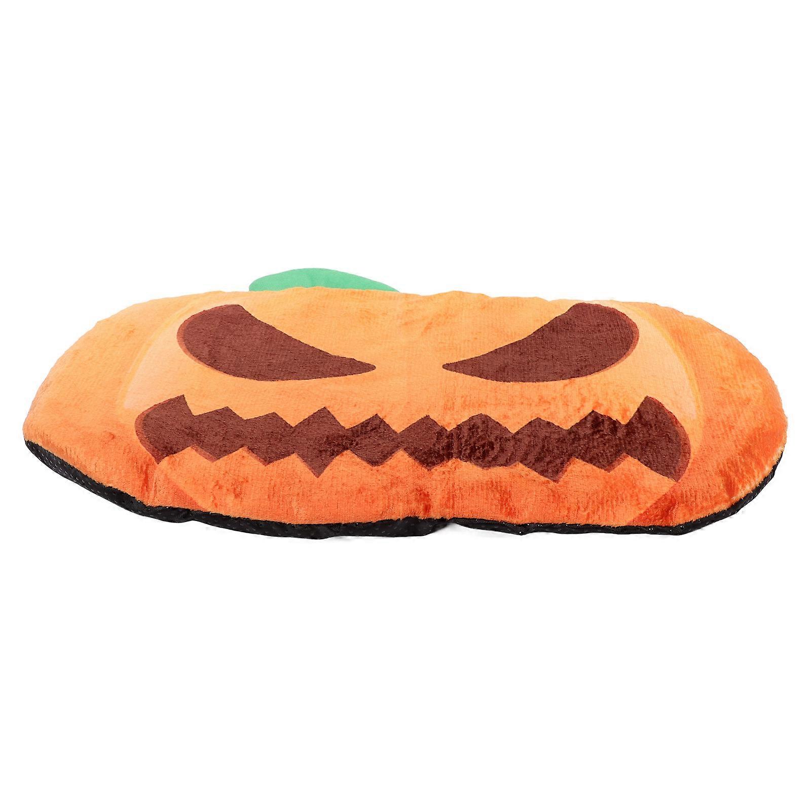 Pumpkin Shaped Pet Pad Cat Mat for Relaxing Rest Polyester
