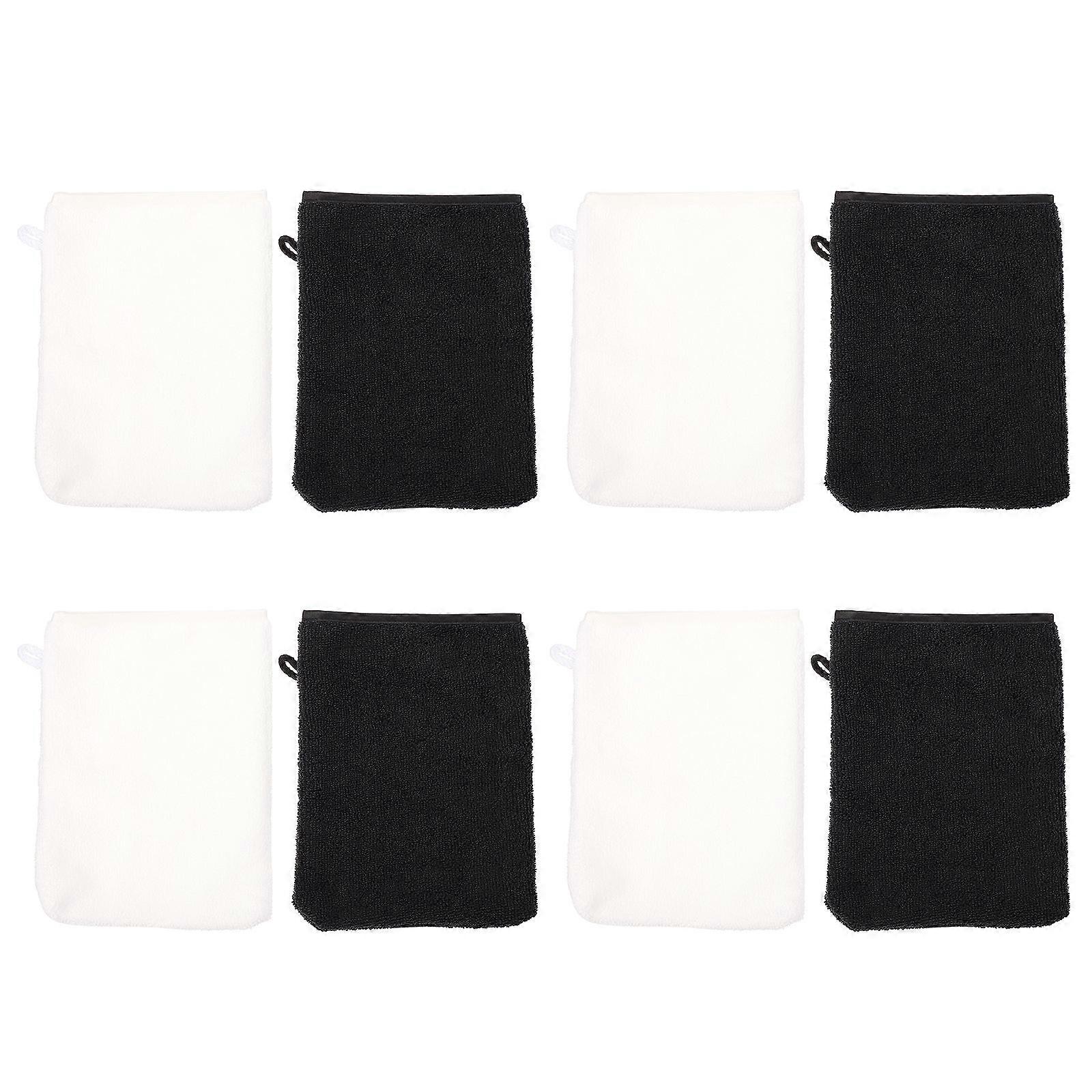 Facial Cleaning Gloves Microfiber Gloves for Makeup Removal 24Pcs Set