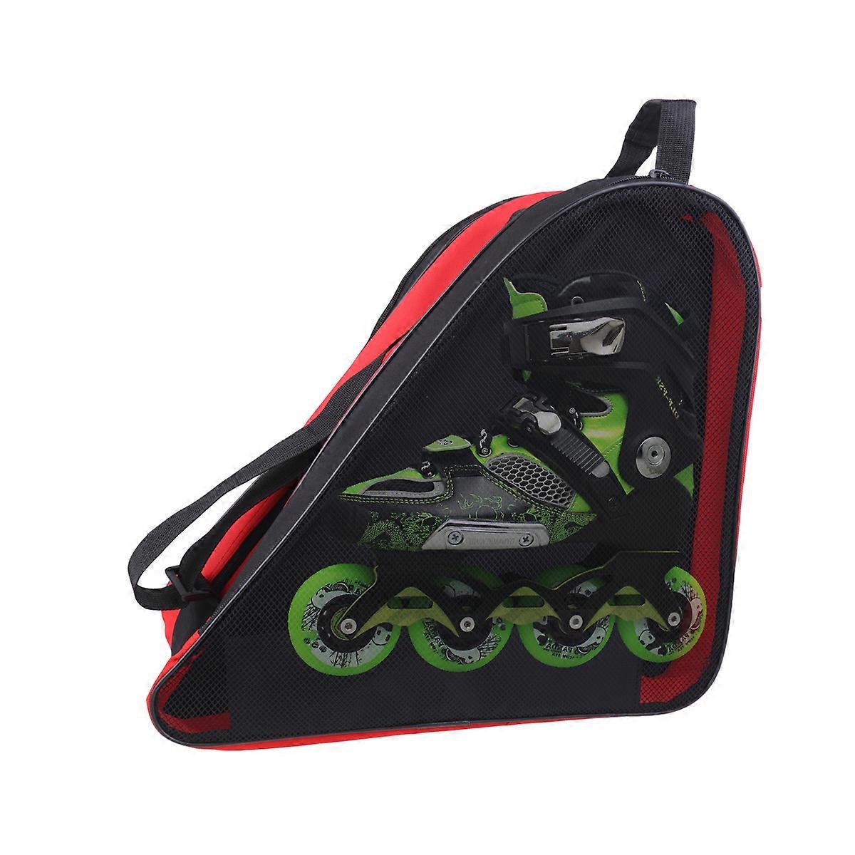 Roller Skating Shoes Bag Children Storage Function 1Pouch Red