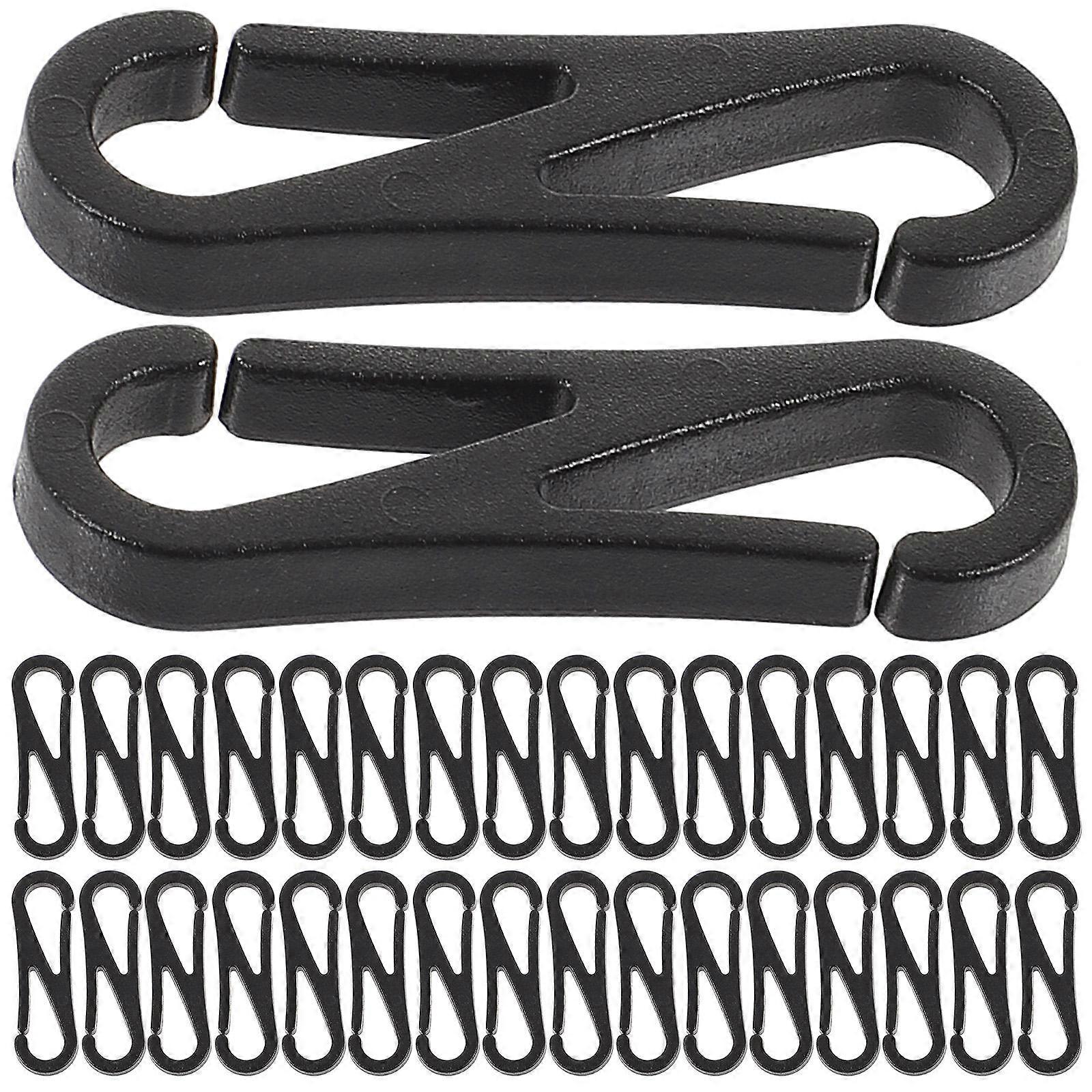 DIY Plastic Hook Mask Hanging Hooks for Easy Use 100Pcs Set