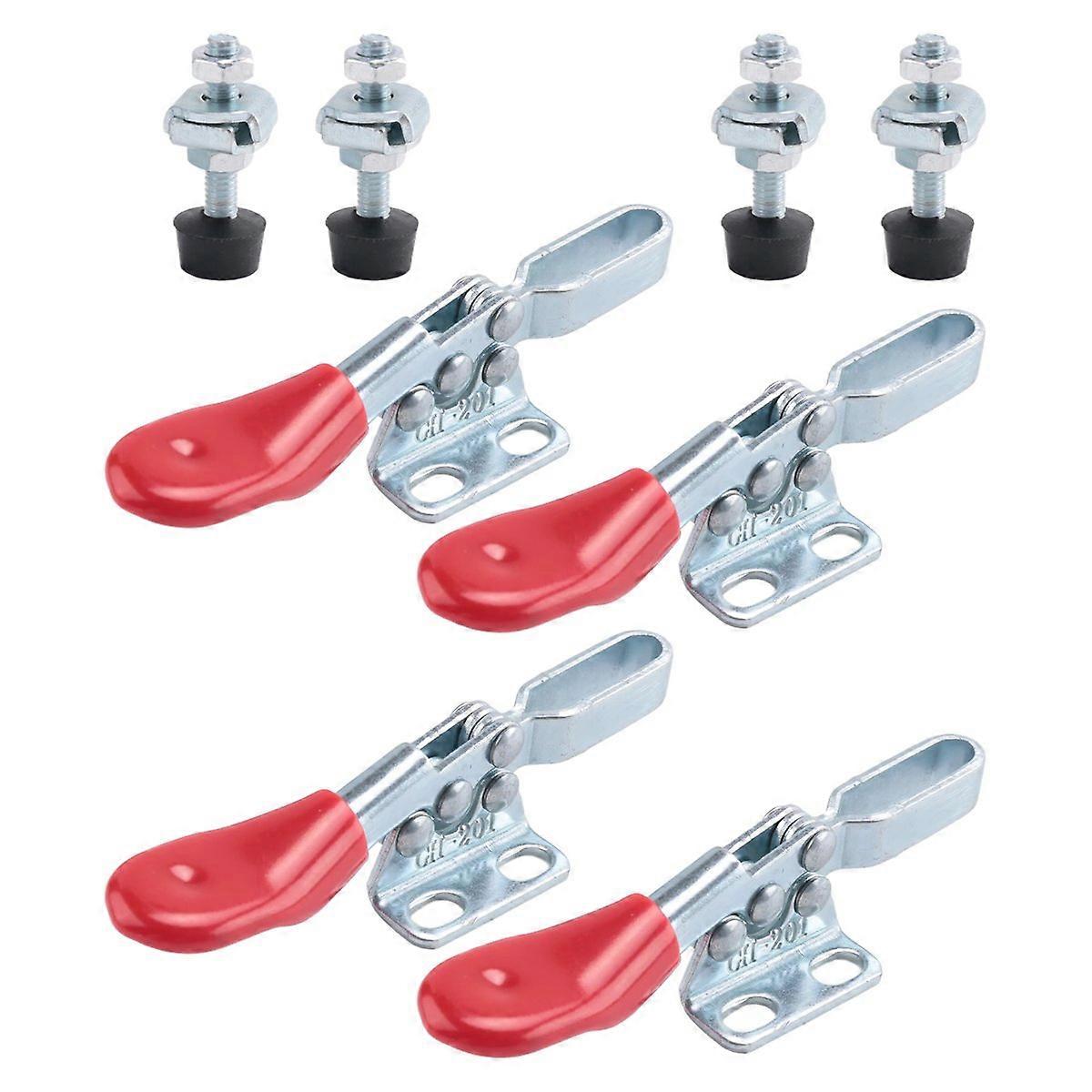 Quick Release Toggle Clamp Antislip Horizontal 59Lbs Holding Capacity