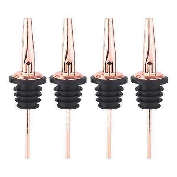 4-pack Dropper Cap Rose Gold