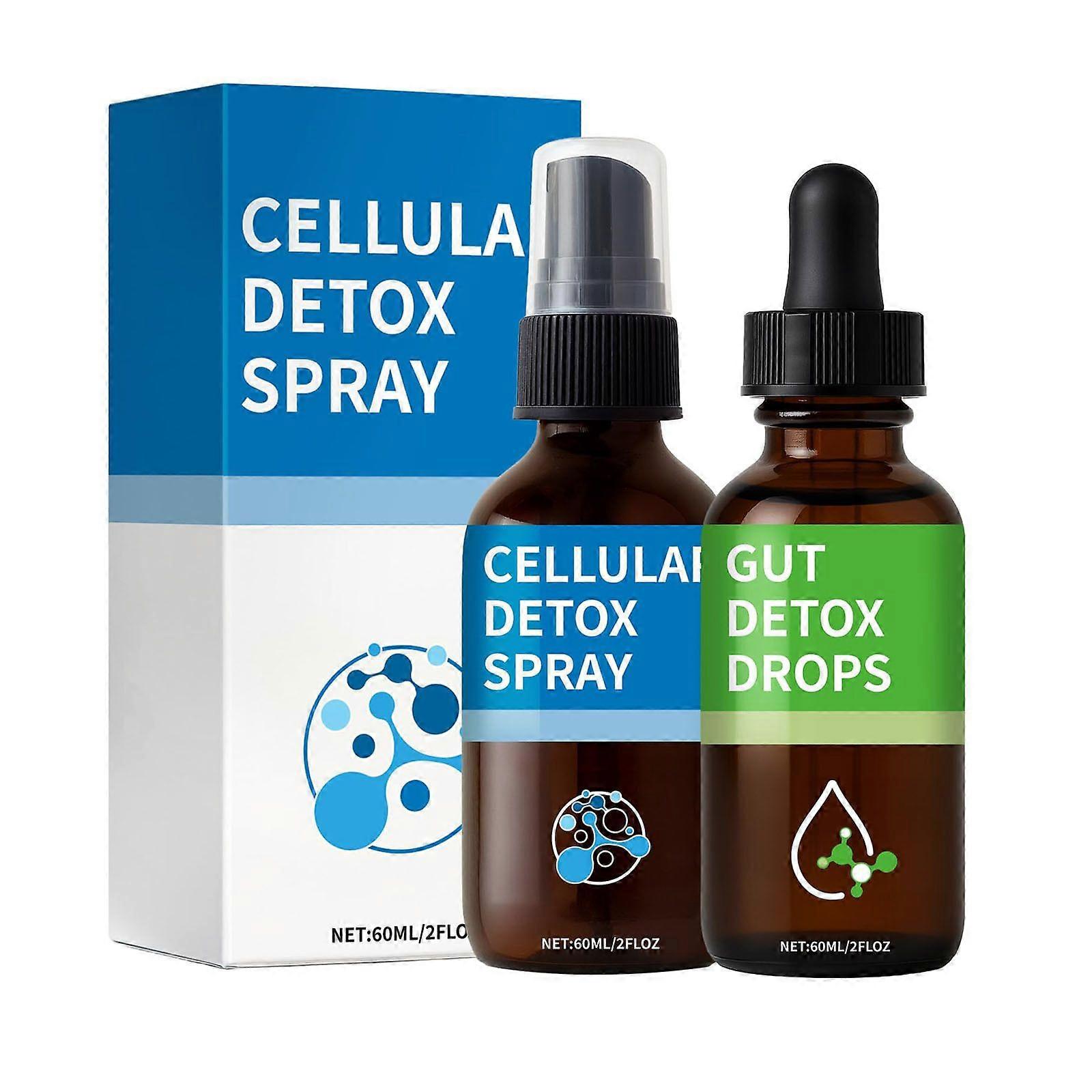 Zeolite Detox Pack drops for cleaning cavities.