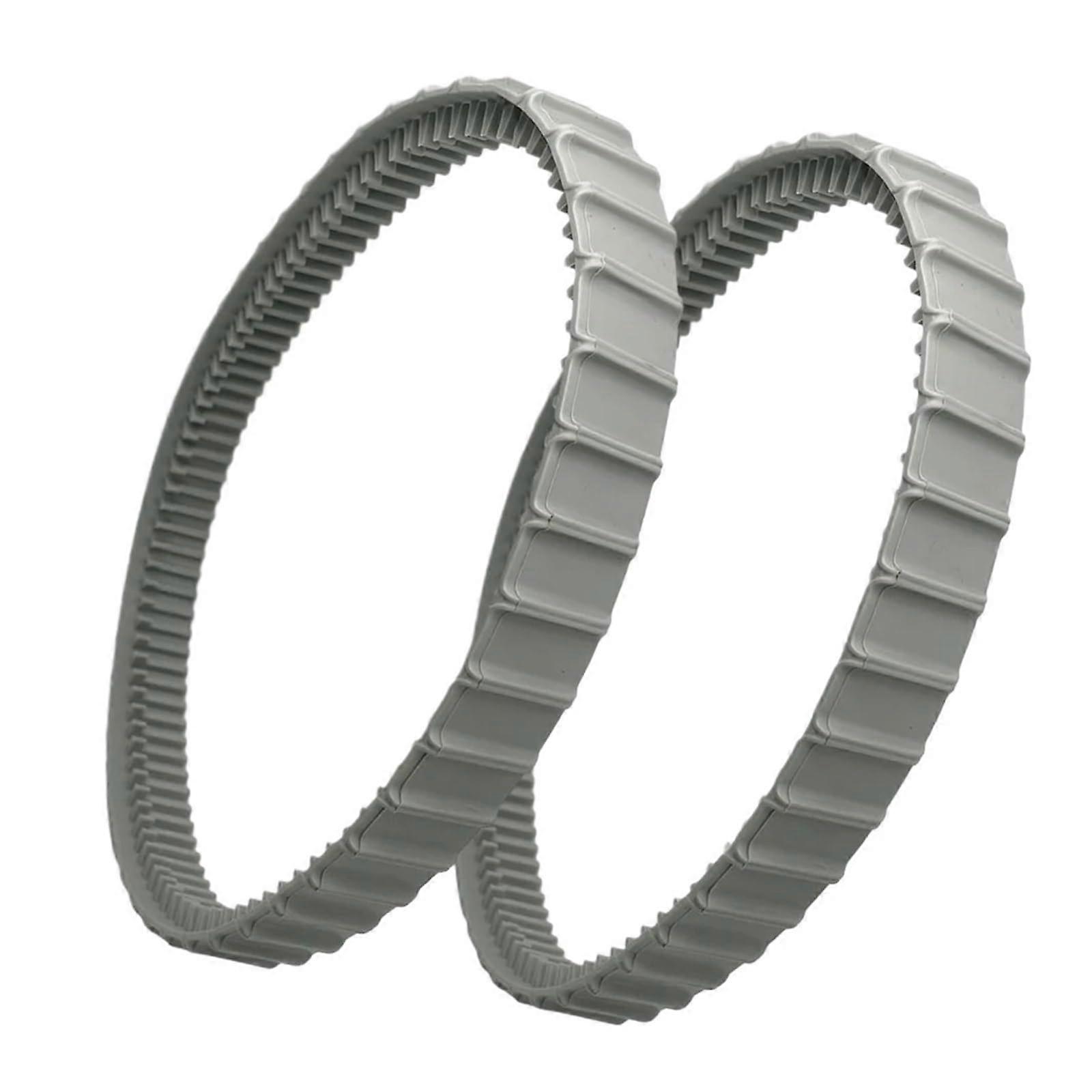 2pcs Grey Rubber Pool Cleaner Replacement Tracks 9983152R2 Restore Robot Traction Durable Set