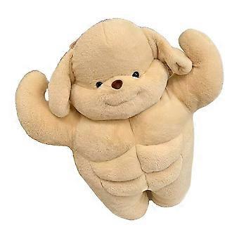 Adorkable Sweet Puppy Doll Stuffed Toy Hugging Doll Cotton Filled Loneliness Comfort Toy for Girl Toddlers Kid Room Multicolor