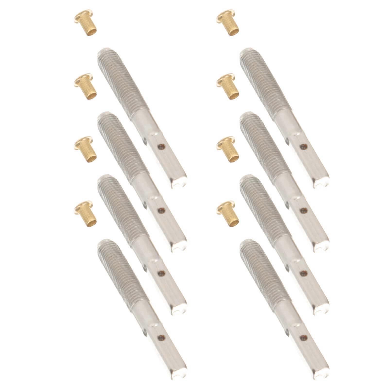 Durable Lyre Harp Pegs Set with Smooth Tuning Action and String Fixators for Easy Replacement