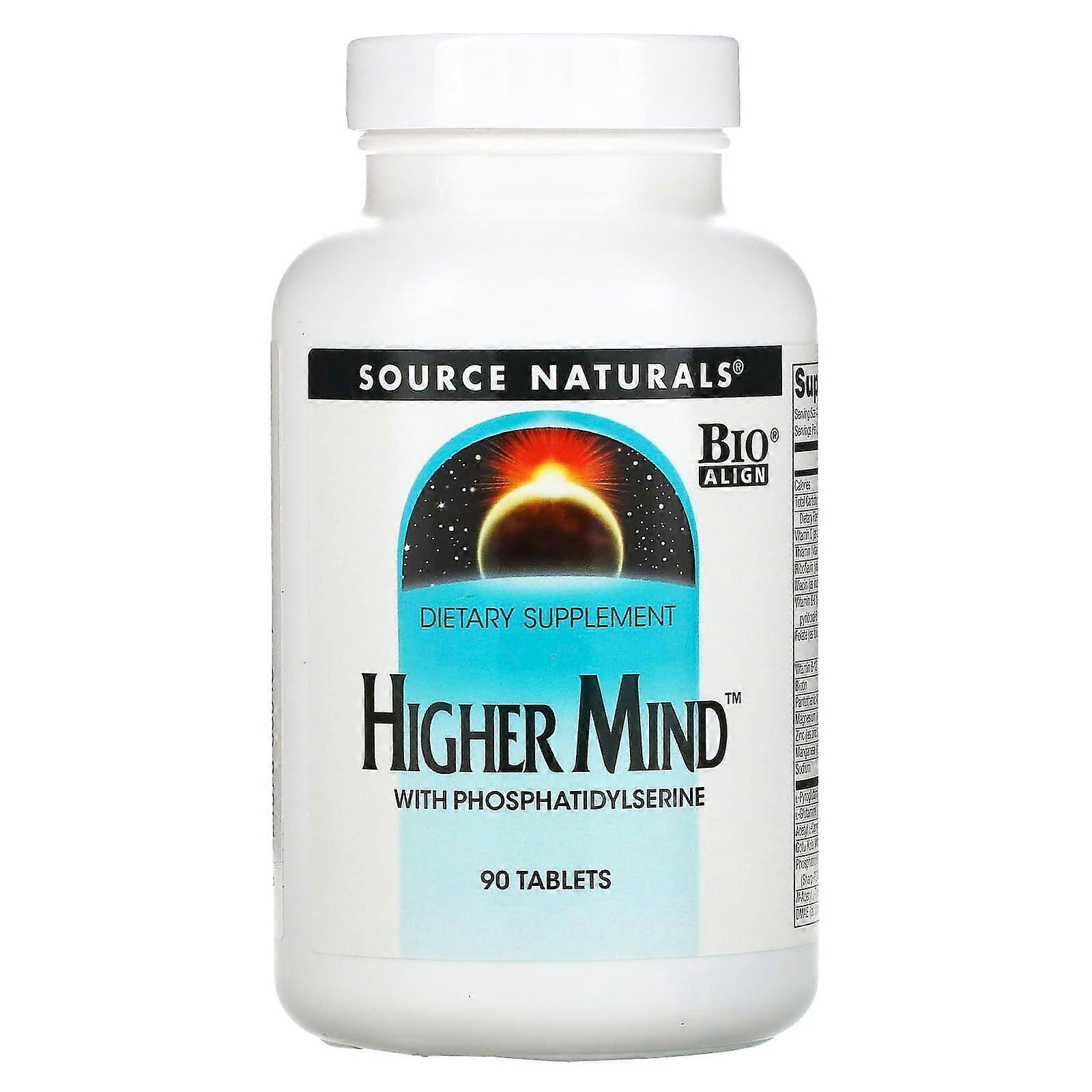 Source Naturals, Higher Mind™, 90 Tablets