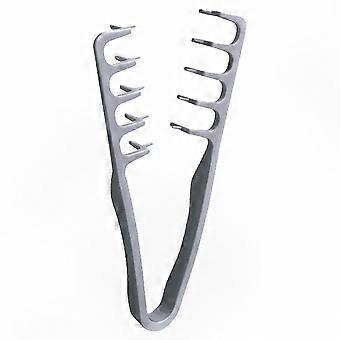 Pente Volumizador para Cabelos Femininos - Ferramenta de Estilização com Dentes Largos para Levantar a Raiz e Dar Textura aos Cabelos Grisalhos