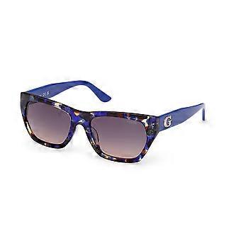 Guess GU00203-H 92F Vollrand-Sonnenbrille für Damen, geometrisches Design, UV3-Schutz, Original