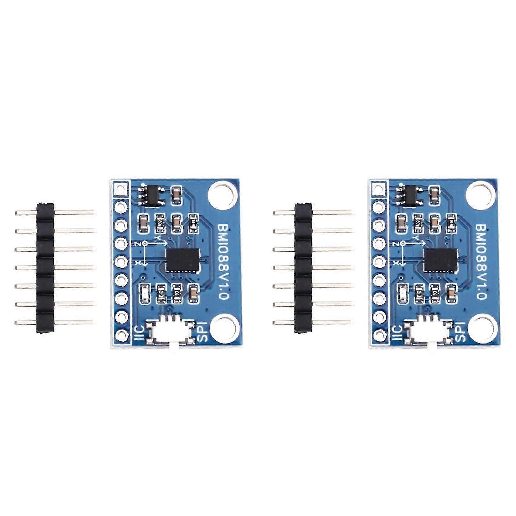 2X BMI088 Gyroscope Accelerometer Six-Axis Sensor Module High-Performance Six-Axis IMU for I2C SPI