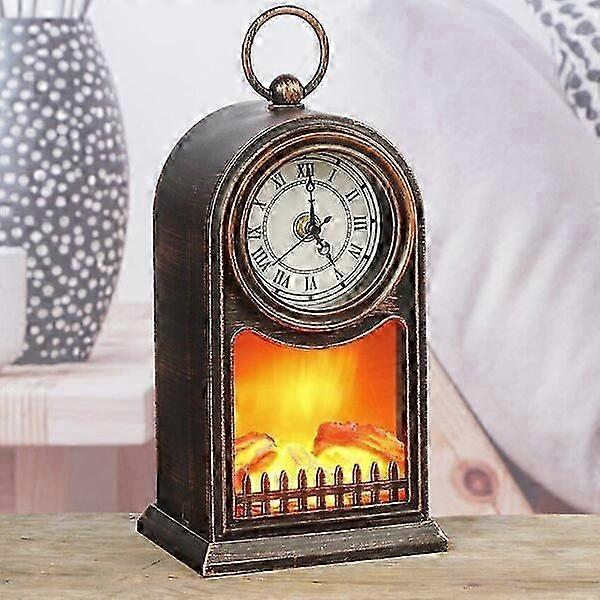 LED Fireplace Light, Flame Effect, Plastic Material, Home Decoration Light