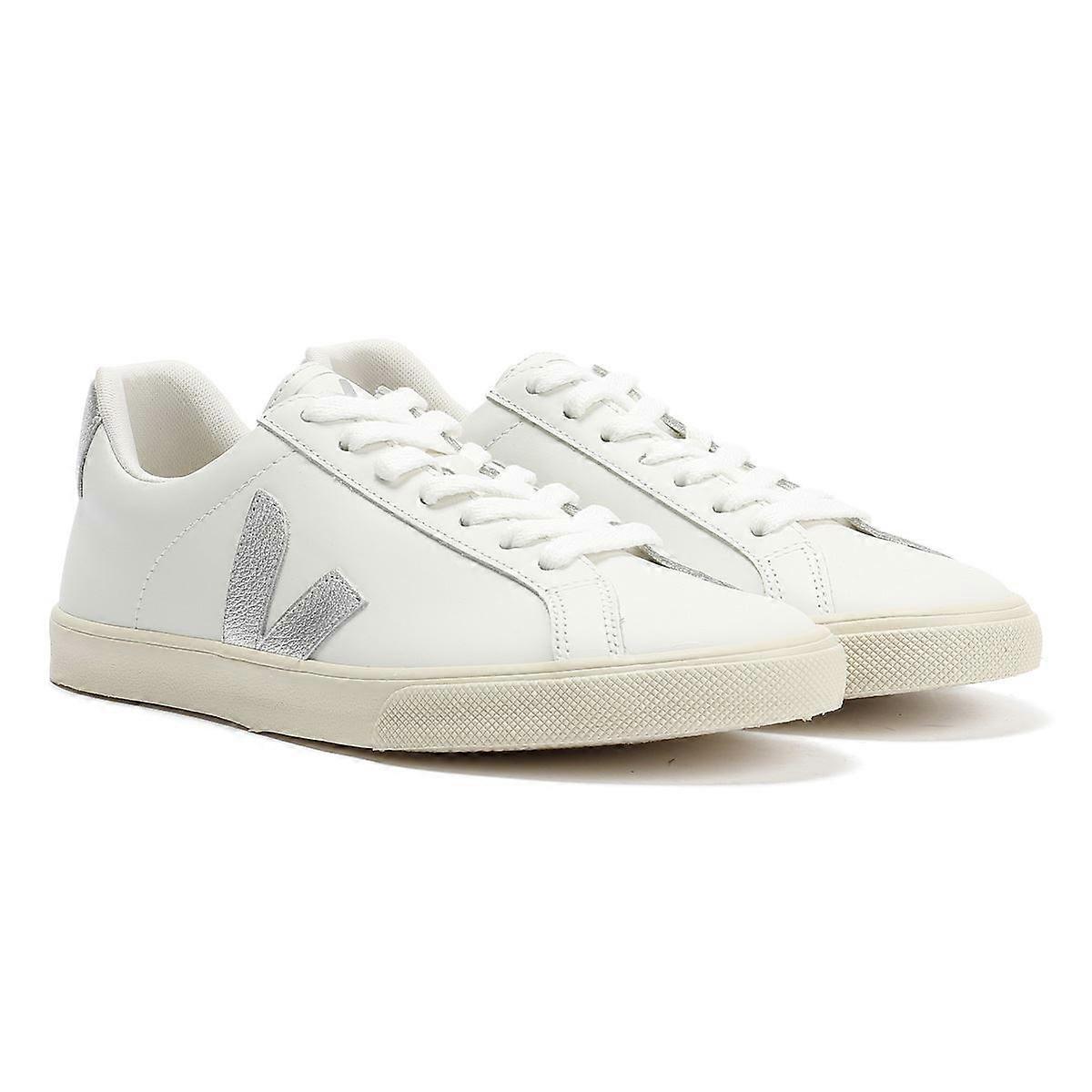 Veja Esplar Leather Women's Extra White/Silver Trainers
