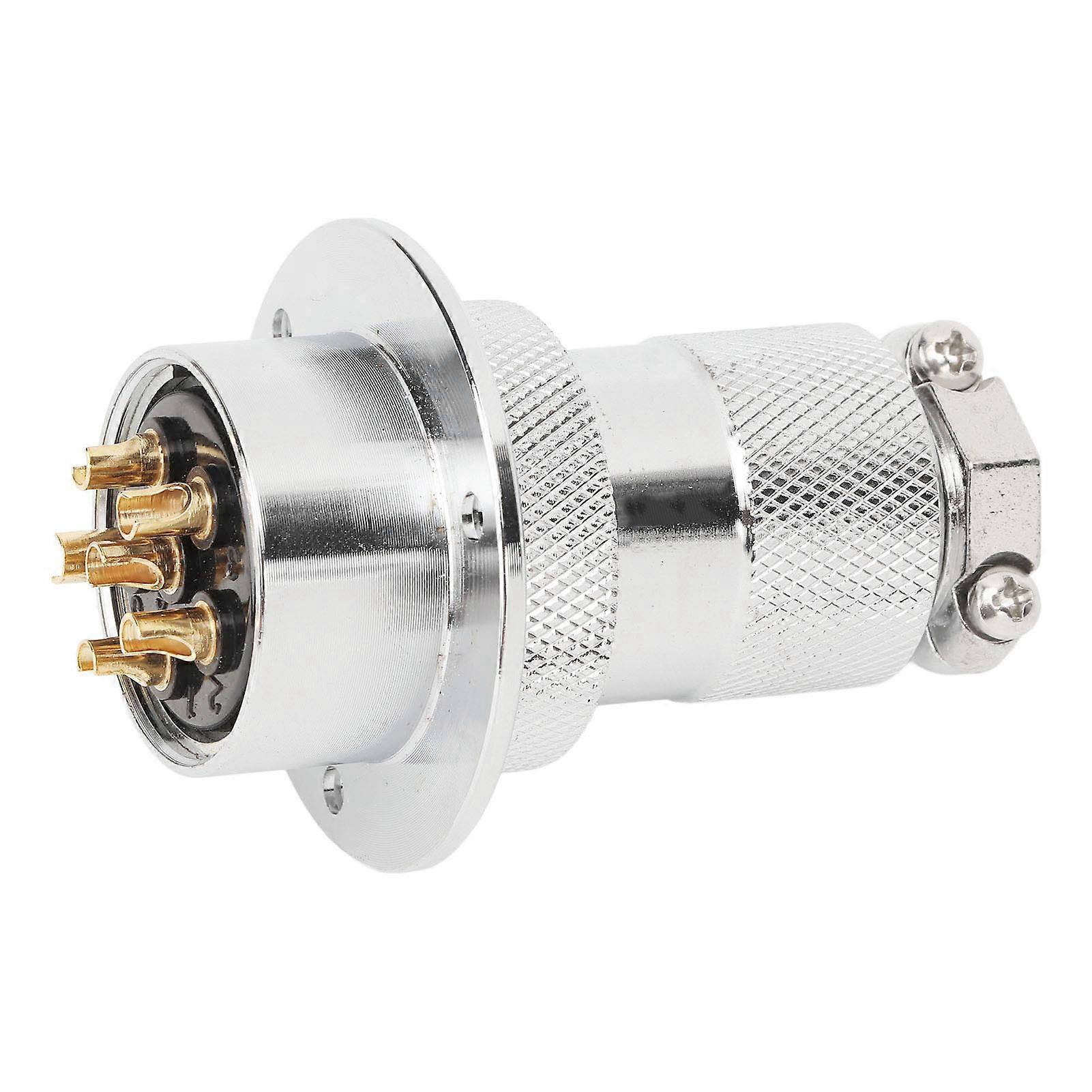 Aviation Plug Socket Compact Size Stable Performance Plugging Unplugging Resistance AC DC