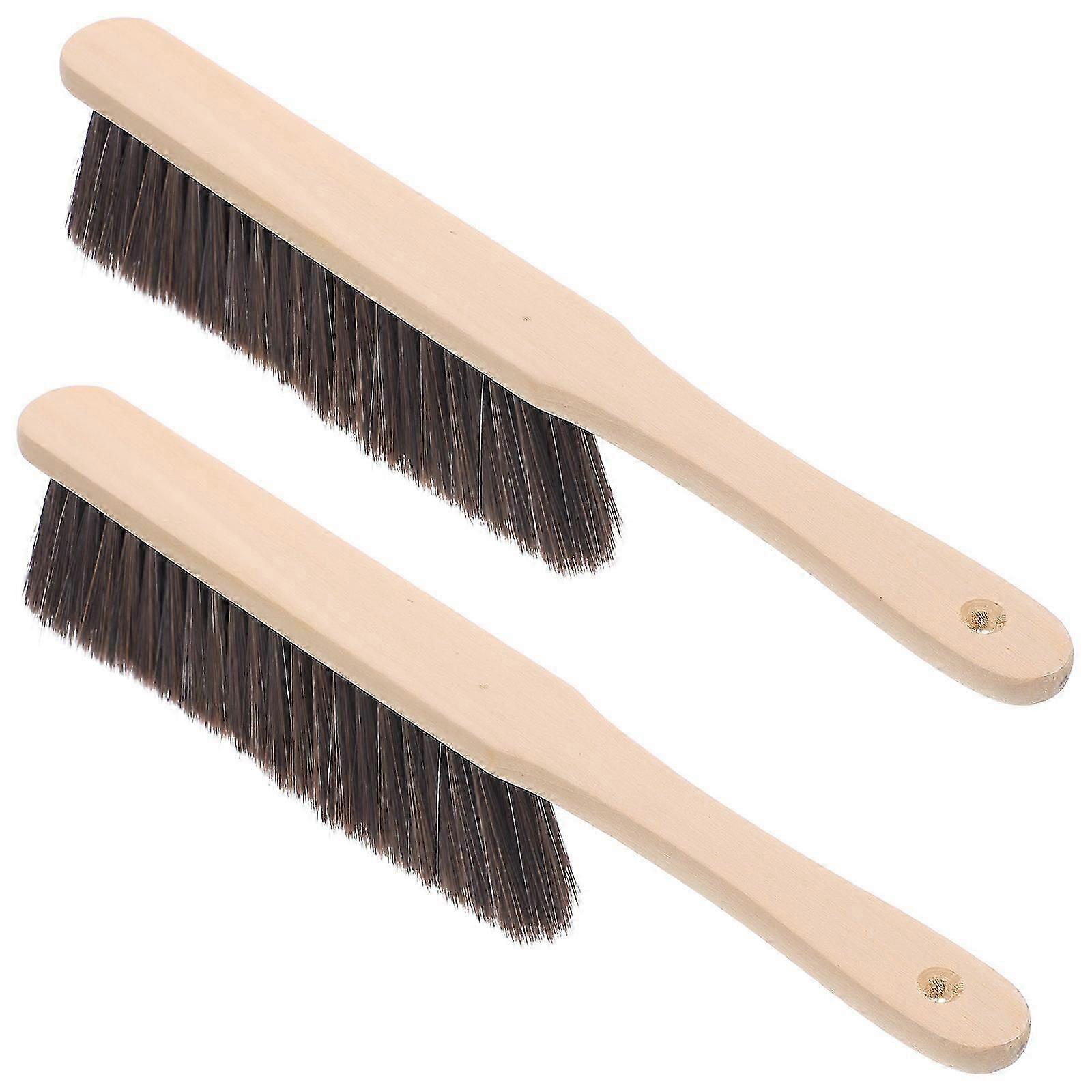 Practical Cleaning Brush 2Pcs Designed For Home Use Long Bristle Assorted Color
