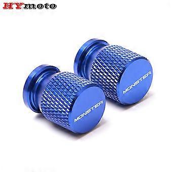 Cnc Alluminio Pneumatico Valvola Aria Porta Copertura Tappi Accessori Moto Per Ducati Monster 821 696 795 797 2013 - 2021 2020 2019 2018