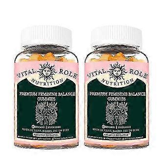 1-3X Feminine Balance Gummies 60 Count Nutrition Gels & Chew-dmz1