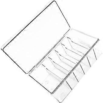 False Eyelash Extension Tools Holder Makeup Brush Holder Lid Organizer for Vanity