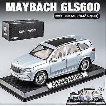 New 1/24  Maybach Gls600 Alloy Model Car Childrens Toy Car Gift Ornaments Simulation SUV Car Model Boyfriend Collection