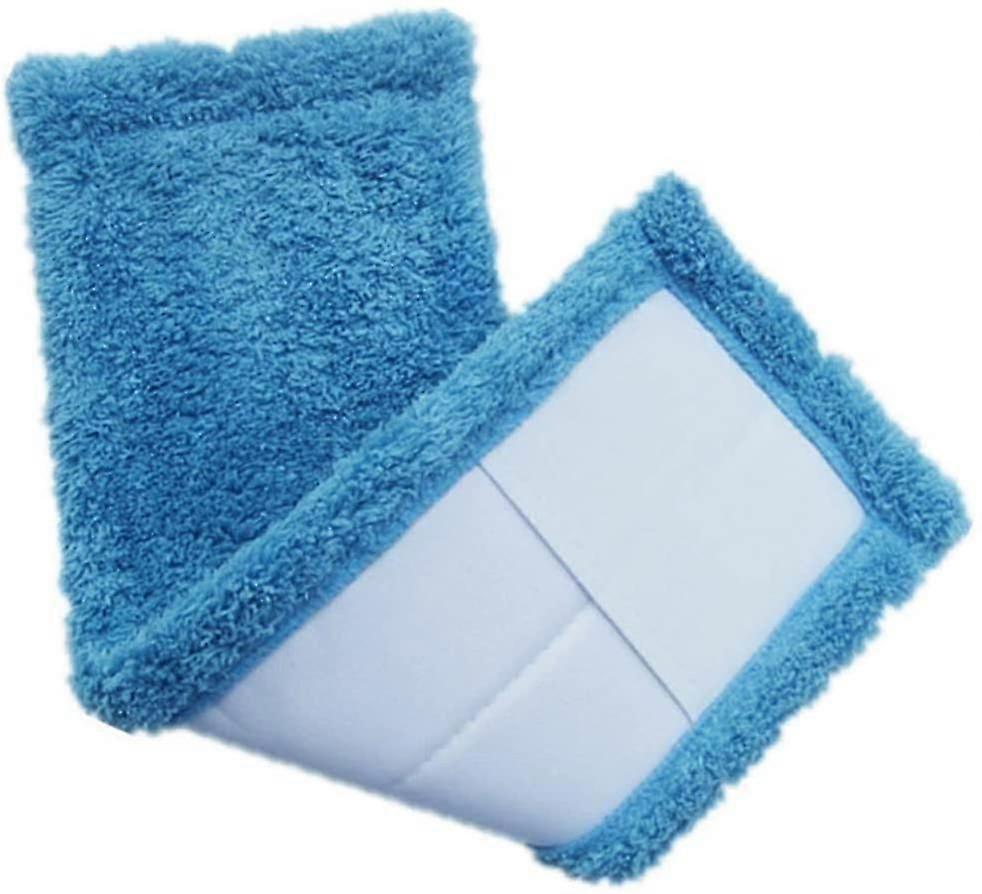 Microfiber Mops Replacement Mop For Broom 2pcs (blue)