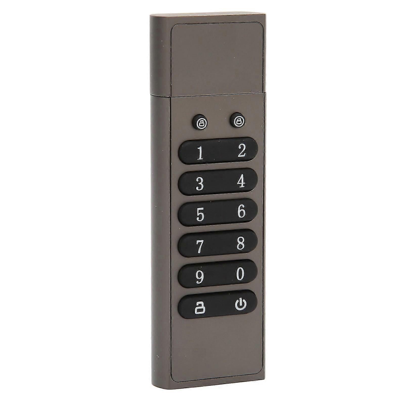 Encrypted USB Drive Secure Encrypted Button USB3.1 100MByet/s High Speed ??U Flash Drive Password Memory Stick 32GB