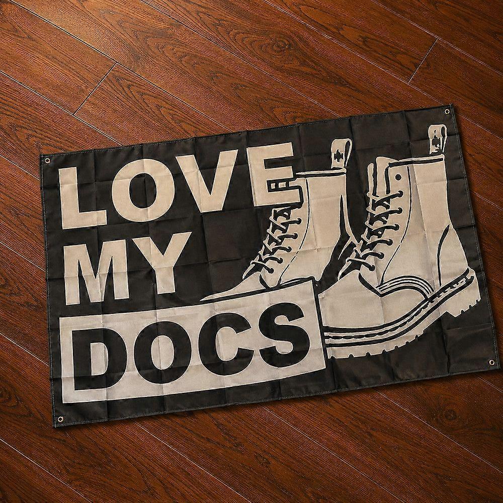 Drapeau Love My Docs CX3853