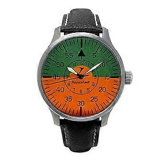 Aristo Herren Messerschmitt Uhr Fliegeruhr ME-3H271-LB Leder