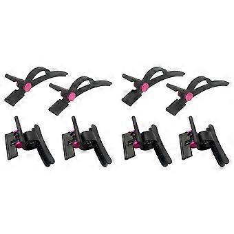 4X Hair Clips compatible withHair Dryer and Airwrap Styler Hair Dryer Attachments Rose