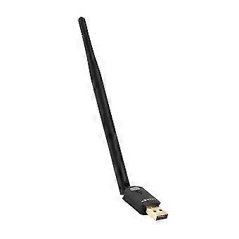 Adaptateur Wi-Fi mini USB 2.0 sans fil 2,4 GHz 150 Mbps avec antenne haute performance