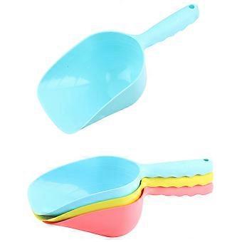 Assorted Color Plastic Pet Litter Scoop for Transferring Litter Handy
