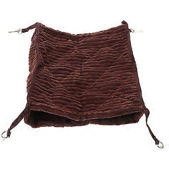 Small Animal Hanging Hammock Double-Layer Pet Bed for Cage 4Pcs