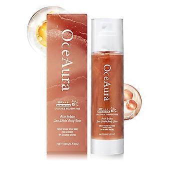OceAura Gloss Protective Gel, Summer Outdoor Mild Protection Light Moisturizing Refreshing Without Greasy Moisturizing