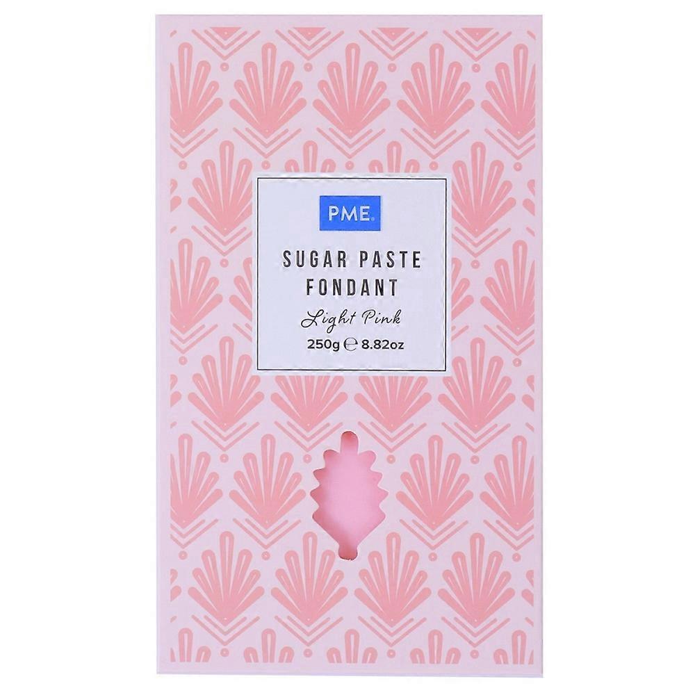 Sugar Paste: 250g PME Sugar Paste, Light Pink