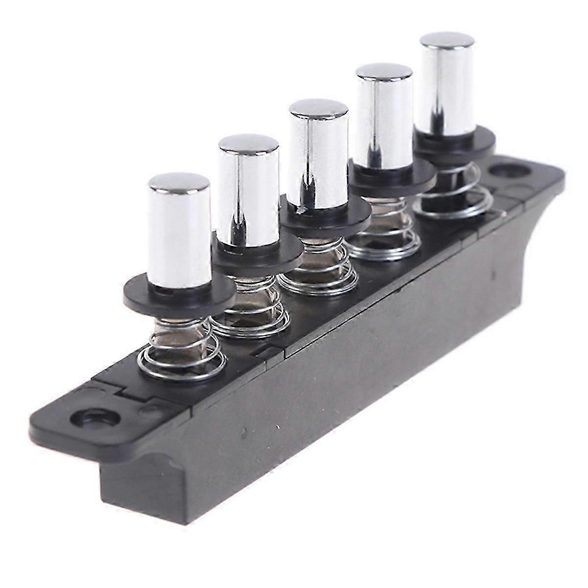 Kitchen appliance switch for range hood with pushbutton design