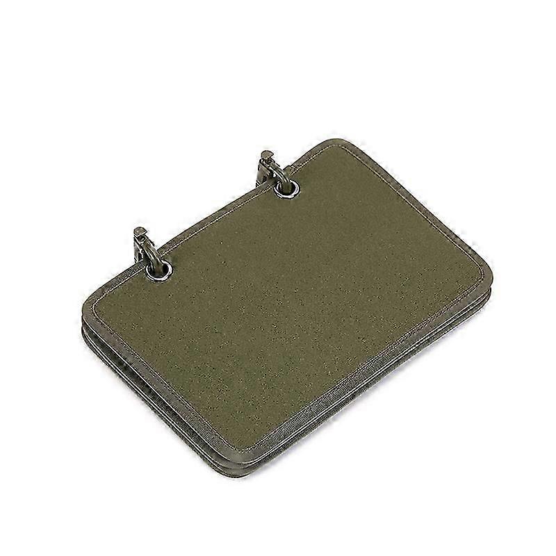 flip panel patch book for military use