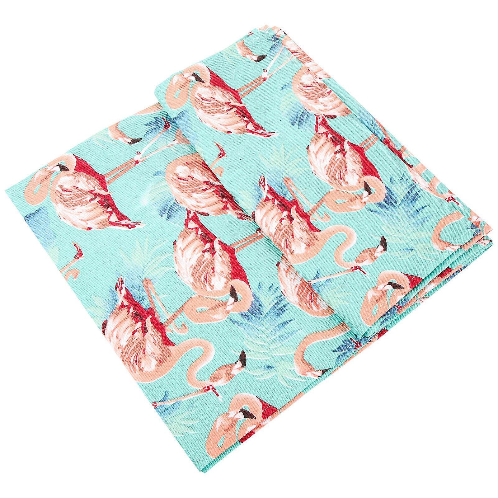 Flamingo Table Runner Summer Table Runner for Decoration Kitchen Dining Use