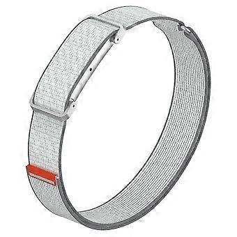 Braçadeira para Google Fitbit Air, alça de braço ajustável e respirável para exercícios físicos, cor prata/cinza.