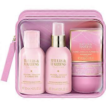 Jojoba Body Care Gift Set ( Jojoba, Vanilla & Almond Oil )