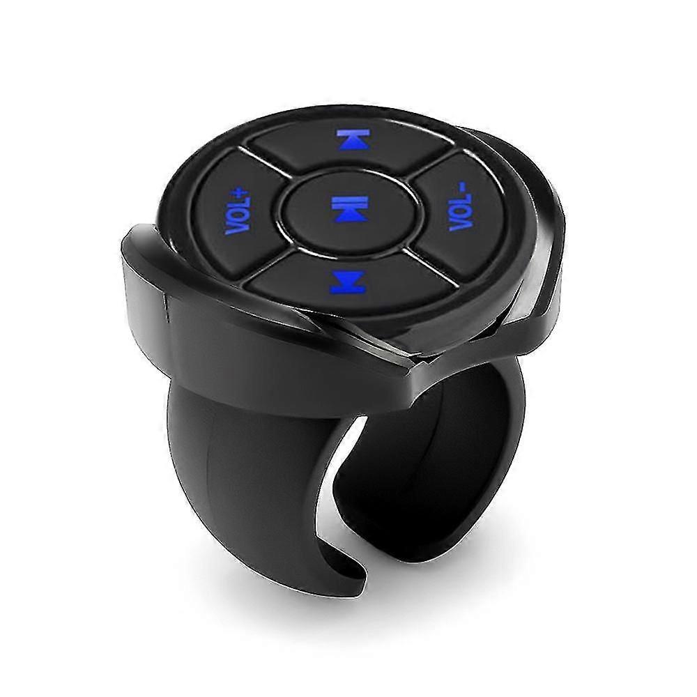 Wireless remote control for car steering wheel with Bluetooth media button for Android iOS