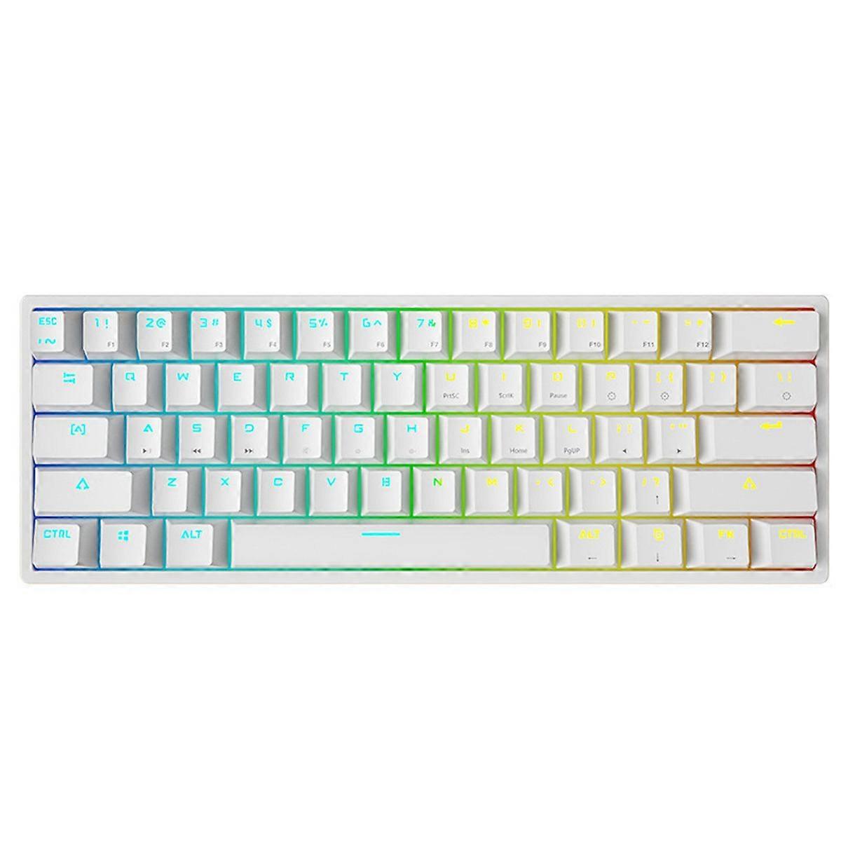 Compact Hall Effect Gaming Keyboard with Adjustable Actuation and 8K Polling