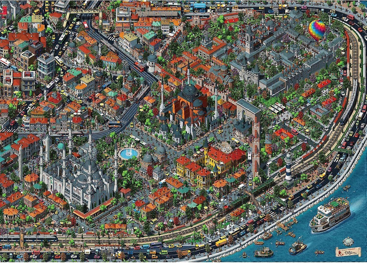 Quebra-cabeça fractal ?stanbul HAA034