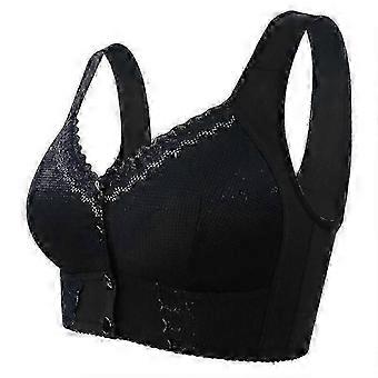 Front Closure Wirefree Bra for Seniors, Breathable, Nylon Spandex, S05  HY-26