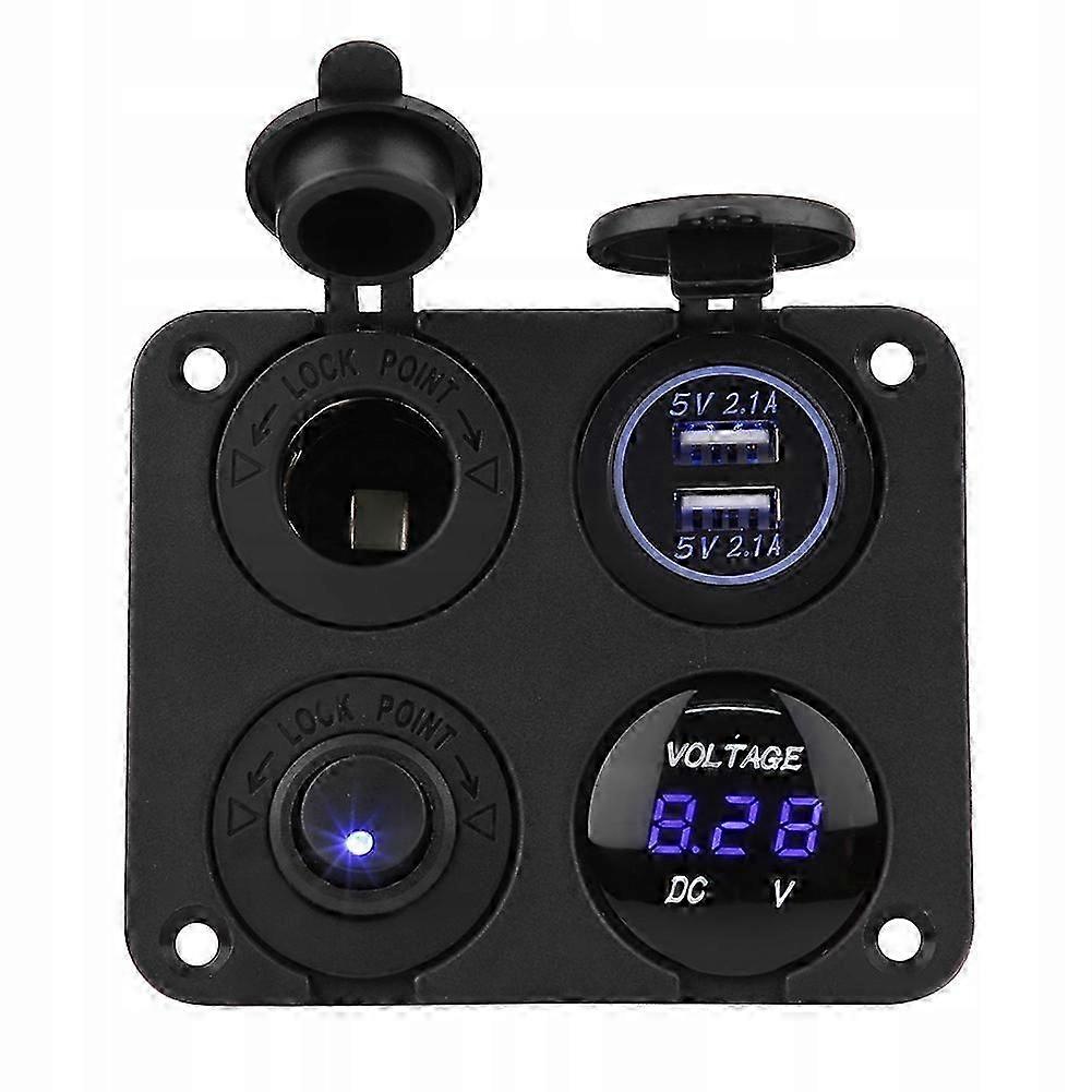 Usb Voltmeter Panel Przecznikw Wasserdicht