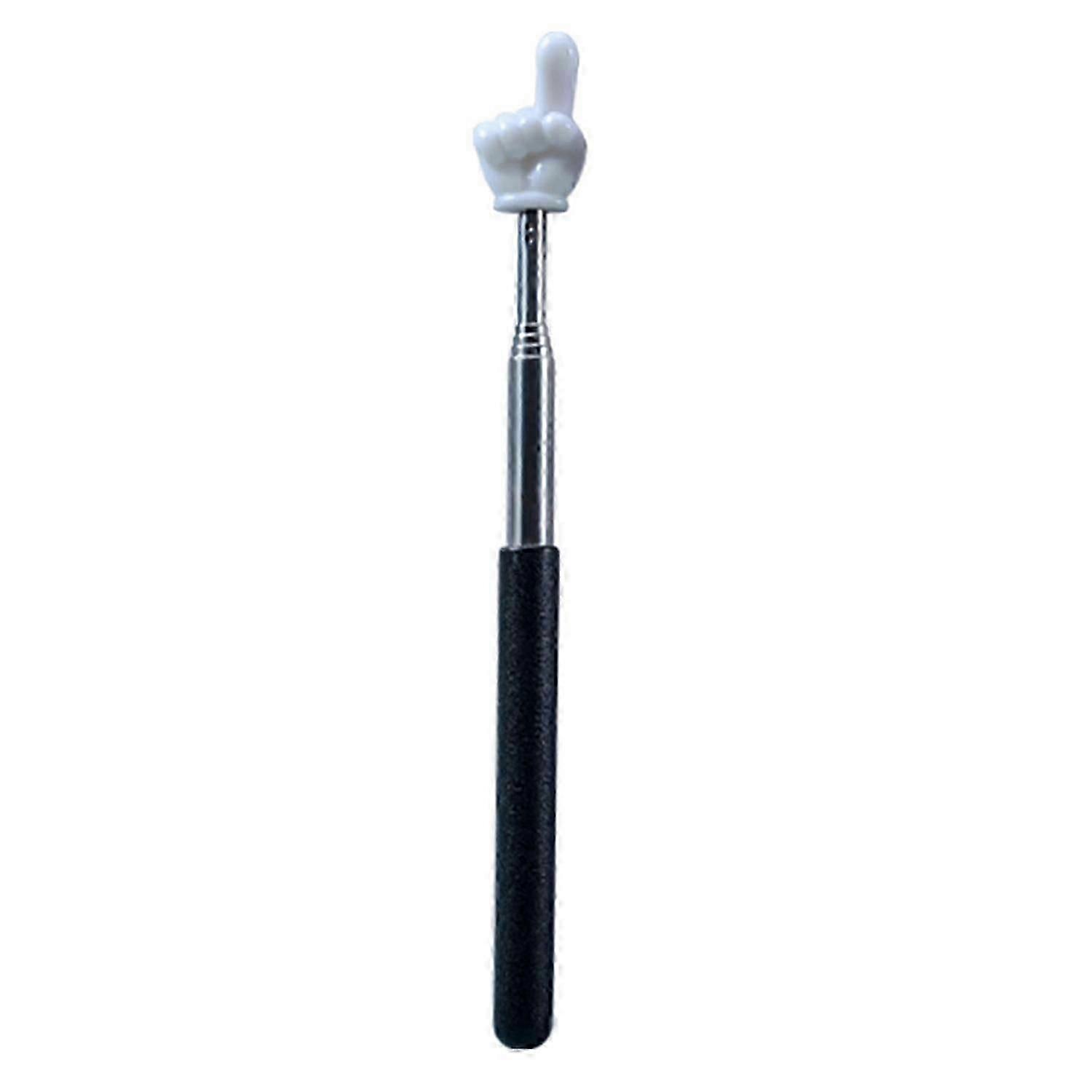 Professional Telescopic Finger Pointer Stick - Durable Handheld Teacher's Pointer for Presentations & Teaching
