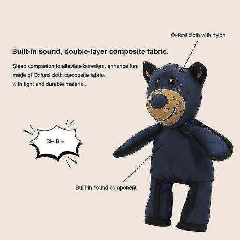 Sturdy Squeaky Bear for Heavy Chewers