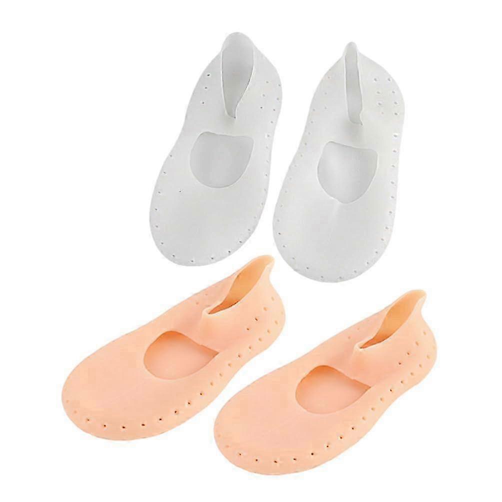 Breathable Silicone Heel Socks Moisturizing