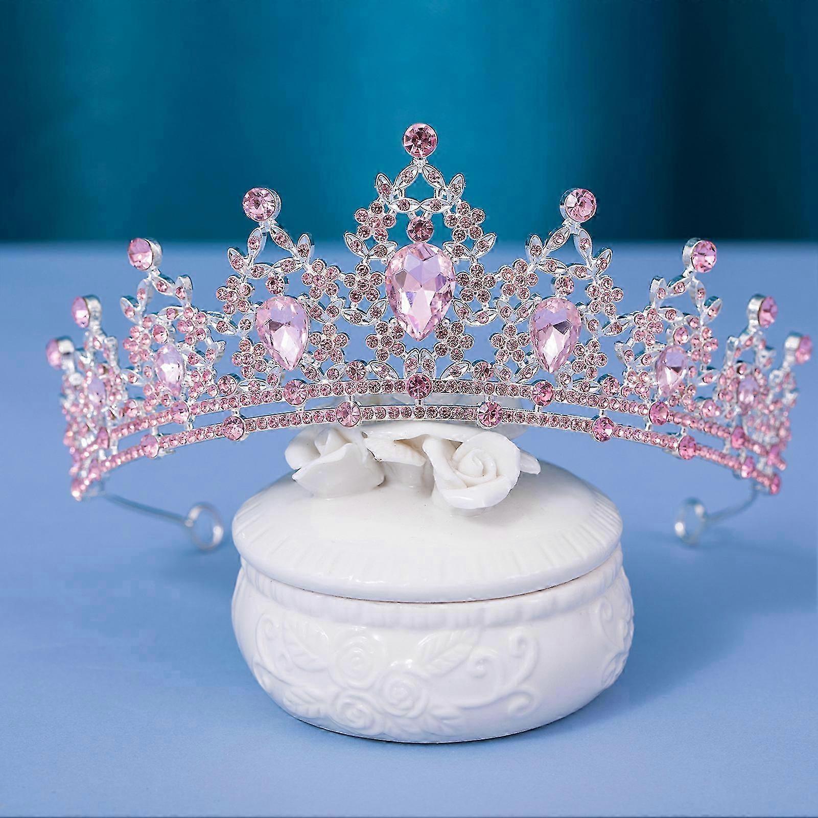 Alloy Rhinestone Semicircle Crown