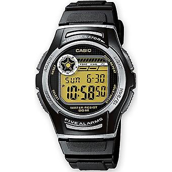 Casio digital watch for Unisex Digital Quartz with Plastic bracelet W-213-9AVES