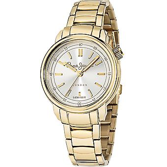 Pepe jeans sally Watch for Women Analog Quartz with Stainless Steel Bracelet in Gold Plated R2353117501