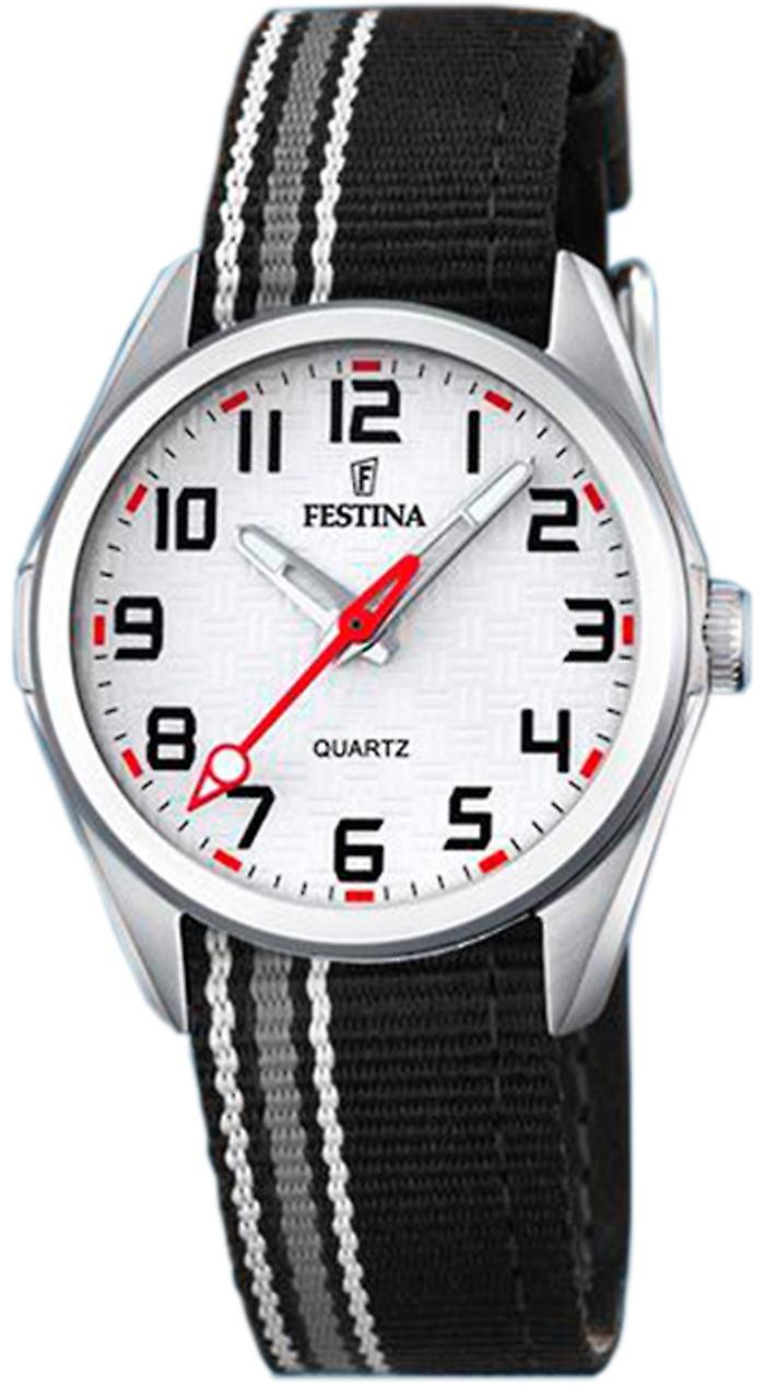 Feast Junior Quartz Analog Child Watch with Nylon Bracelet F16904/1